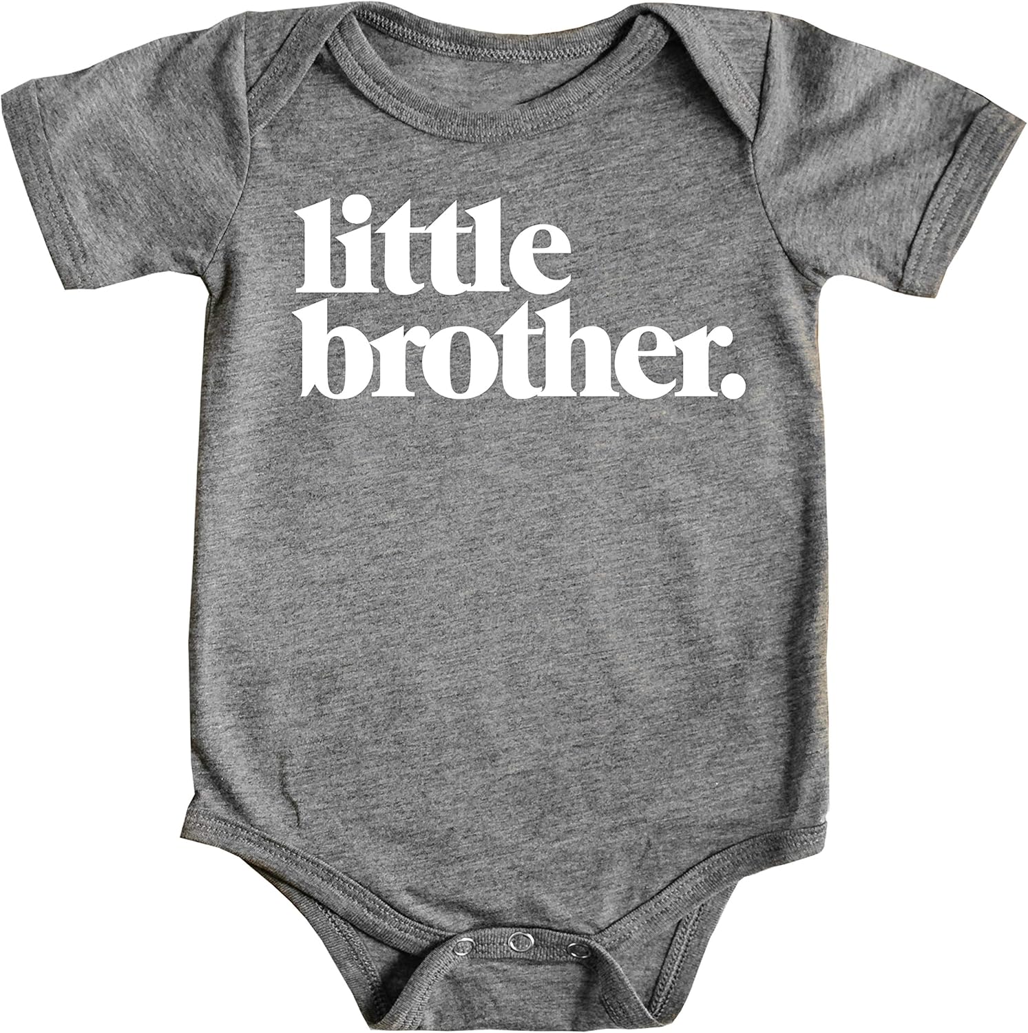 Little Brother Bodysuit for Baby Boys Sibling Outfits