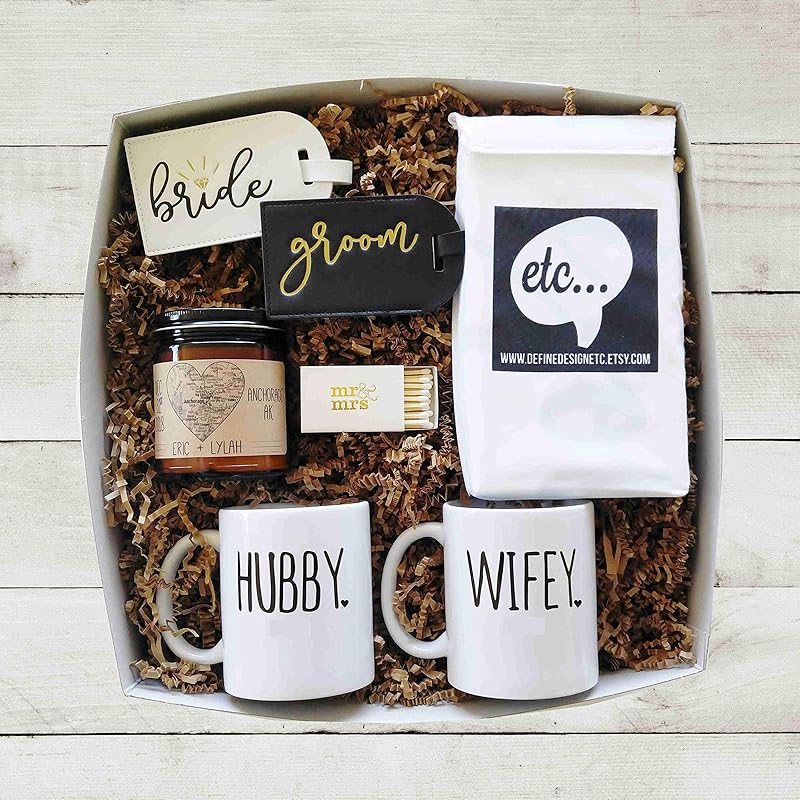 Wedding Gift Box Newlywed Gift Bridal Shower Gift for Bride