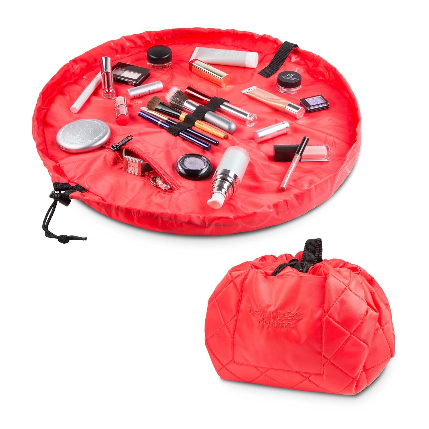Lay-n-Go Cosmo (21") Cosmetic Bag, Coral