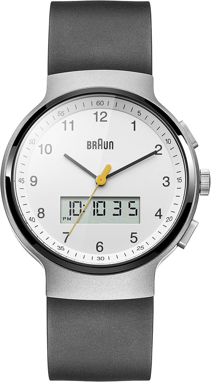 braun analog digital watch