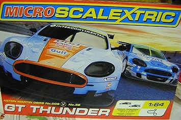 Micro Scalextric GT Thunder Aston 