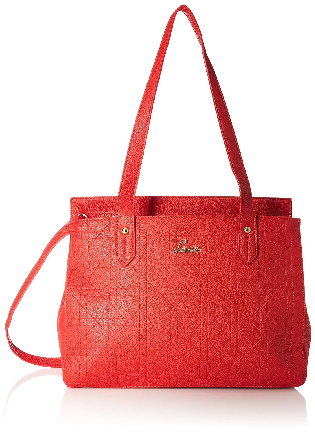 lavie satchel red