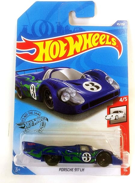hot wheels porsche 917 lh blue