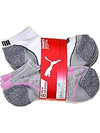 Puma Ladies 8-pair No Show Athletic Socks for Women