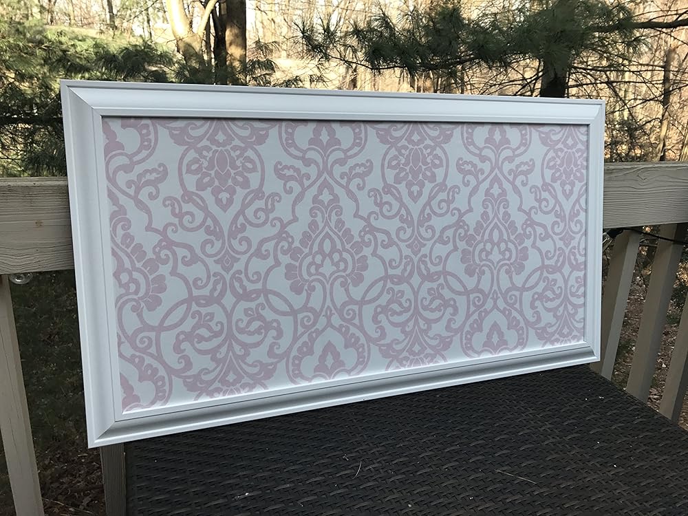 Fabric Bulletin Board Framed or Corkboard Bulletin