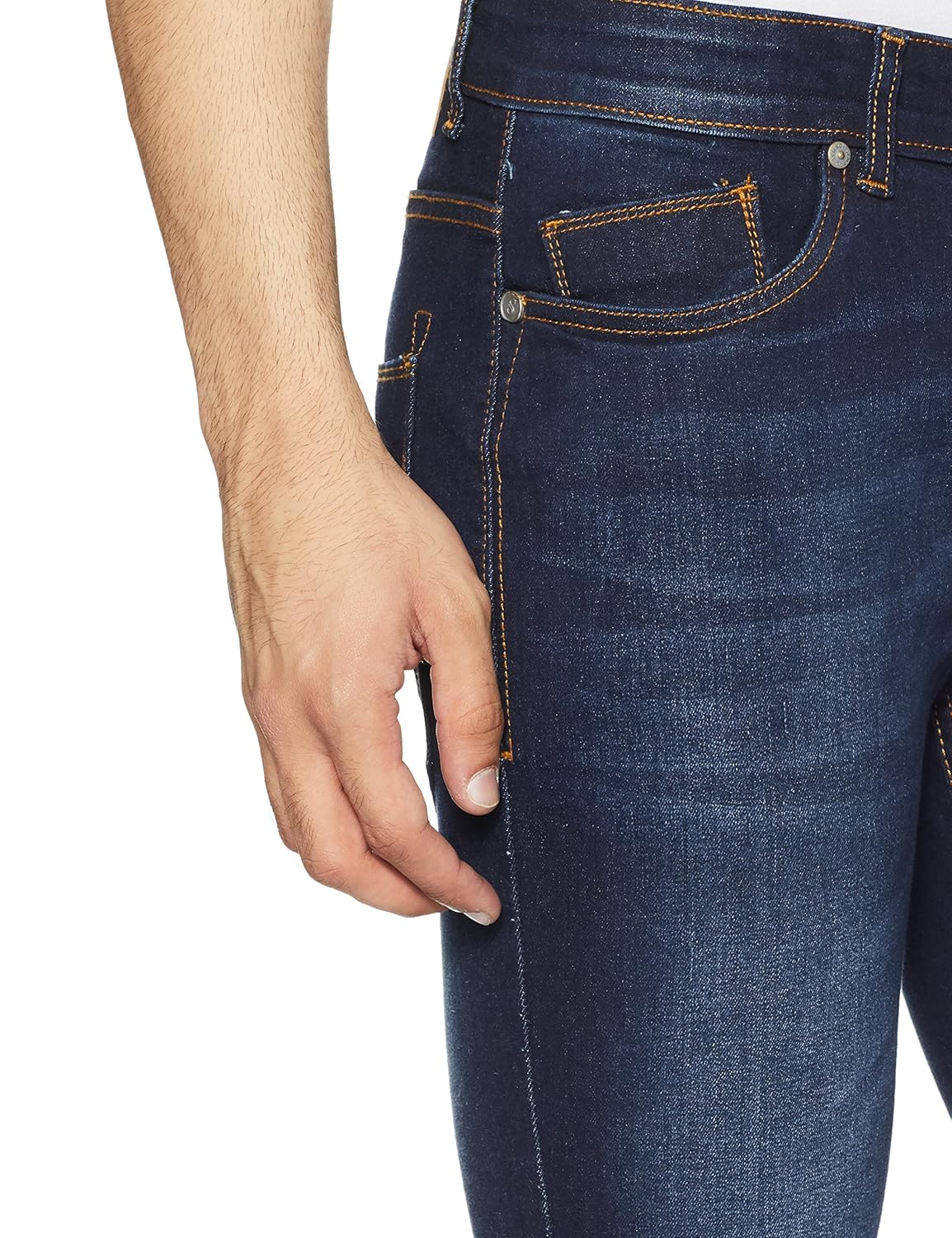 symbol amazon brand men's slim fit jeans