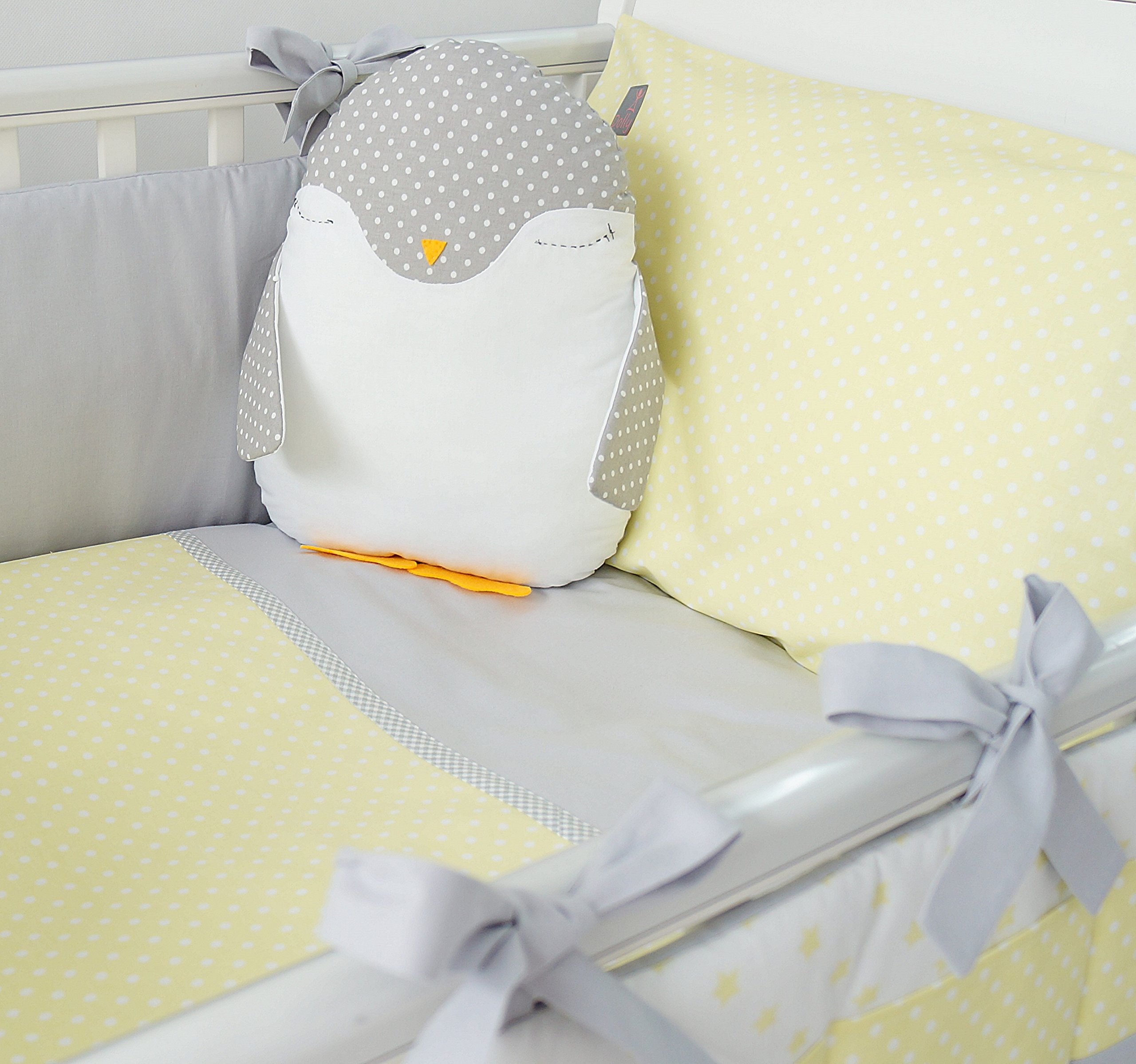 penguin cot bedding