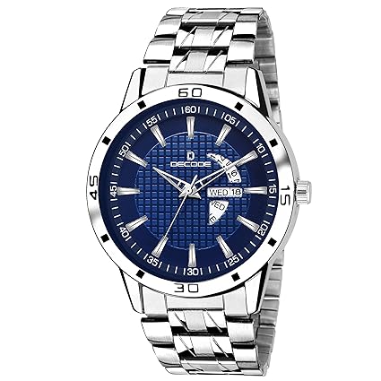 Analogue Blue Dial Mens & Boys Watch -5045-Ch Blue Matrix Collection