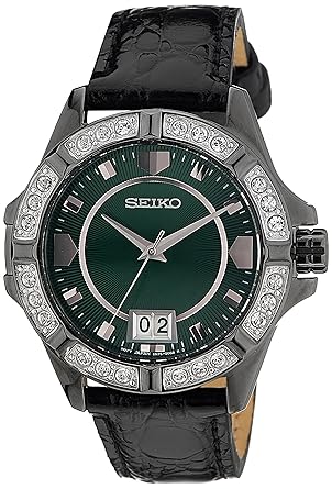 Seiko Analog White Dial Mens Watch - SRN073P1