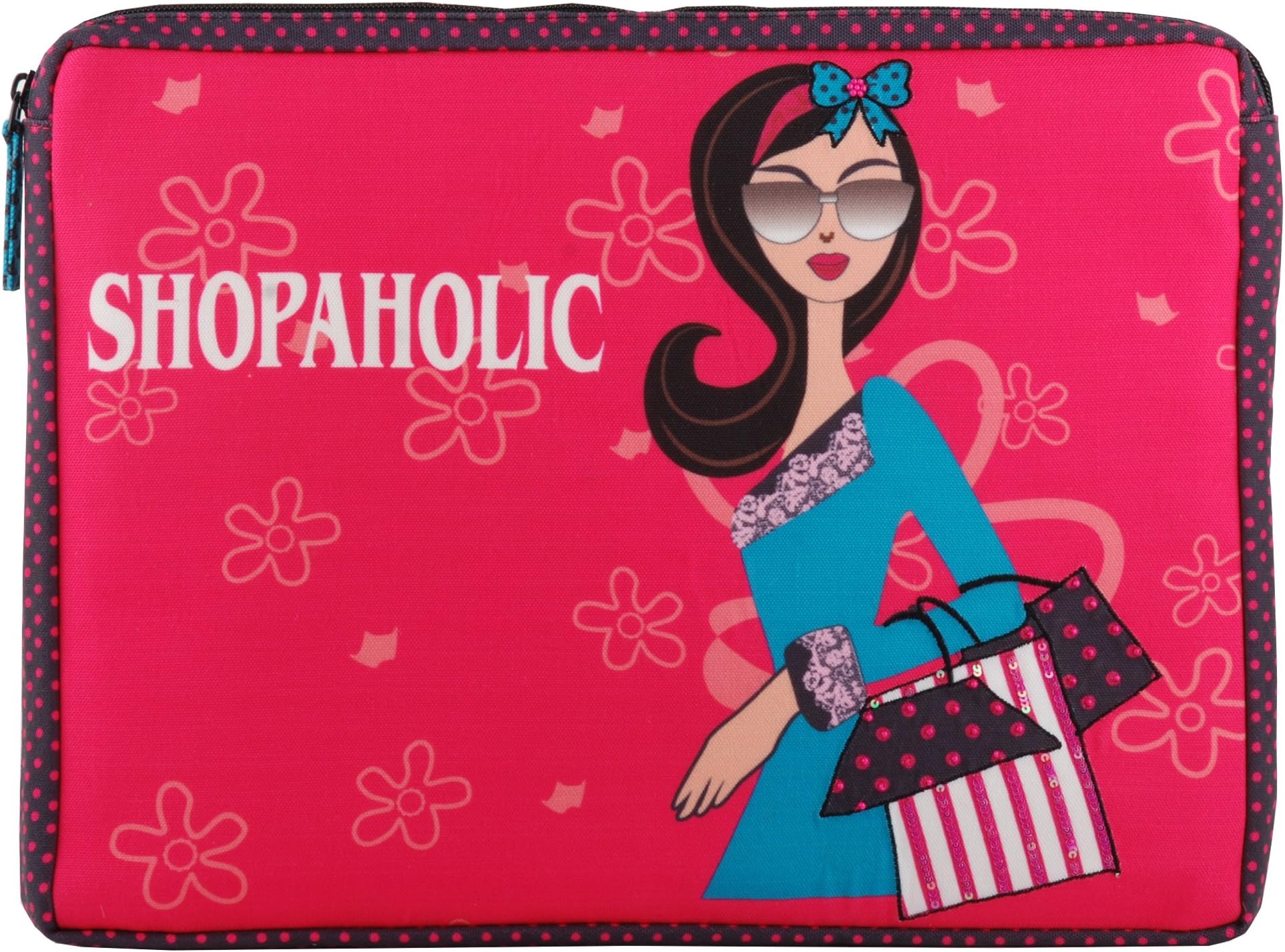 Laptop Sleeve Multicolor Shockproof with Additional Zipper Sleeve at The Back for MacBook air Dell Toshiba Sony Samsung Acer Hp Chromebooknotebook Ipad pro 12.9 inch