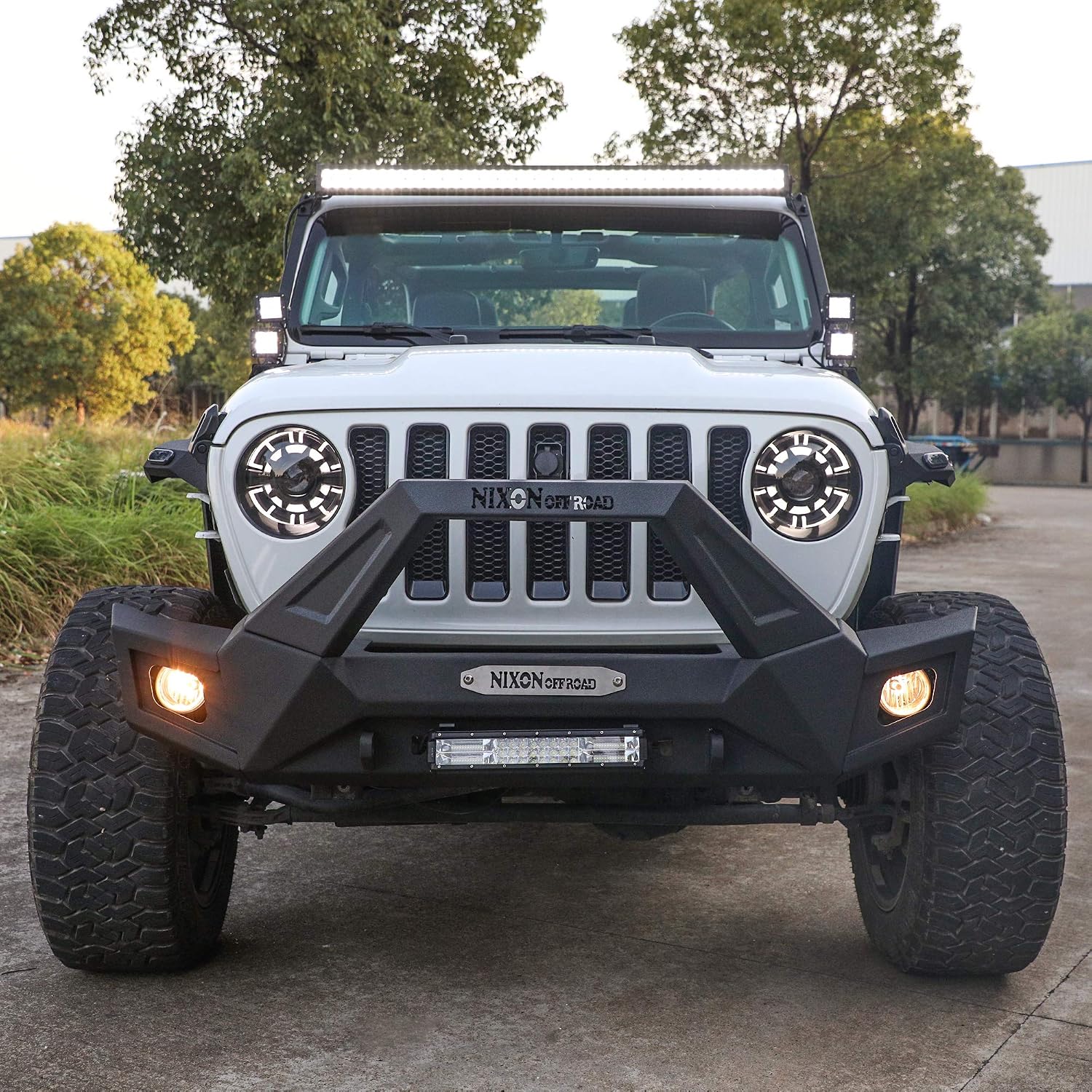 Front Bumper for 20182021 Jeep Wrangler JL/JLU and 2007