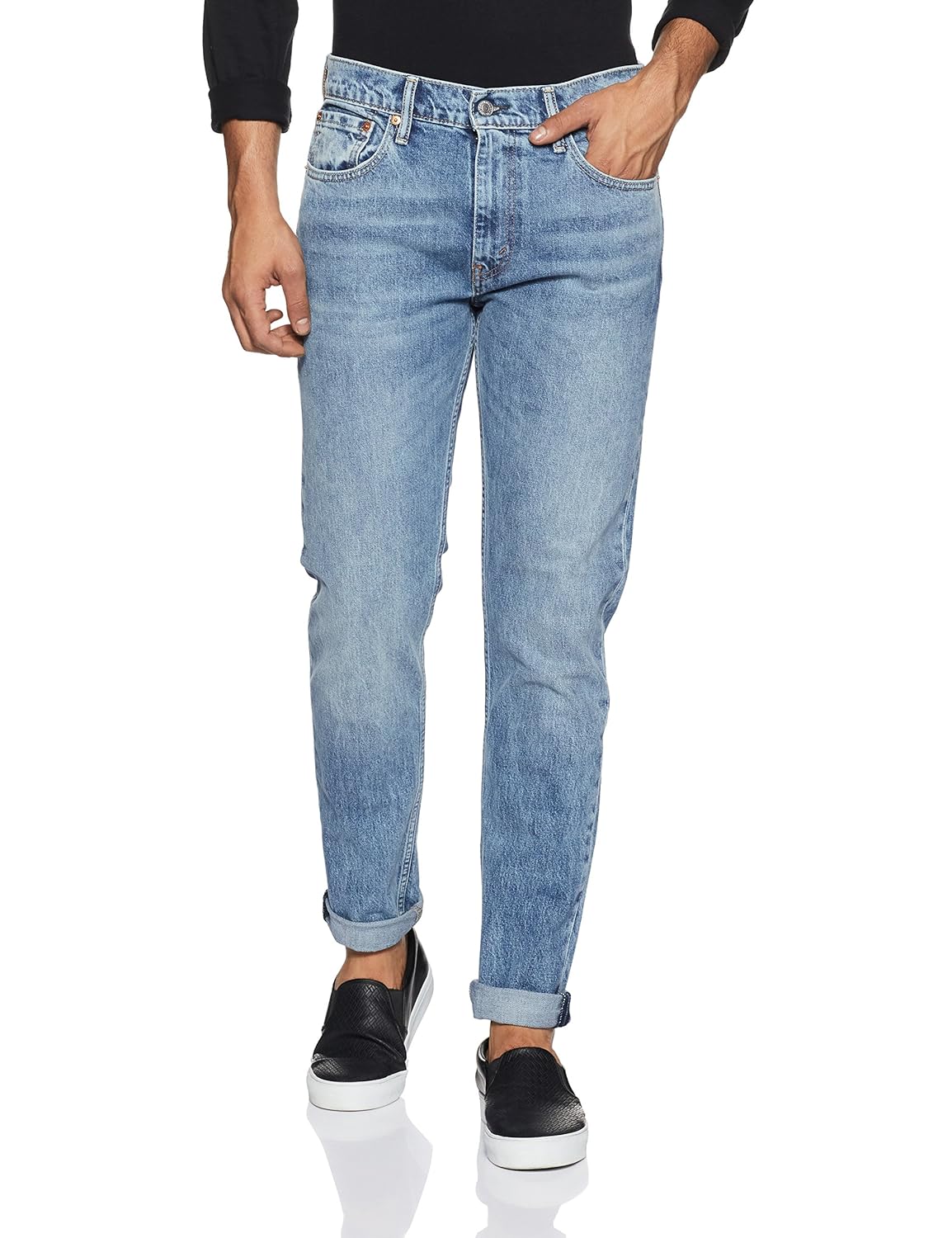levi's men's (512) slim tapered fit jeans