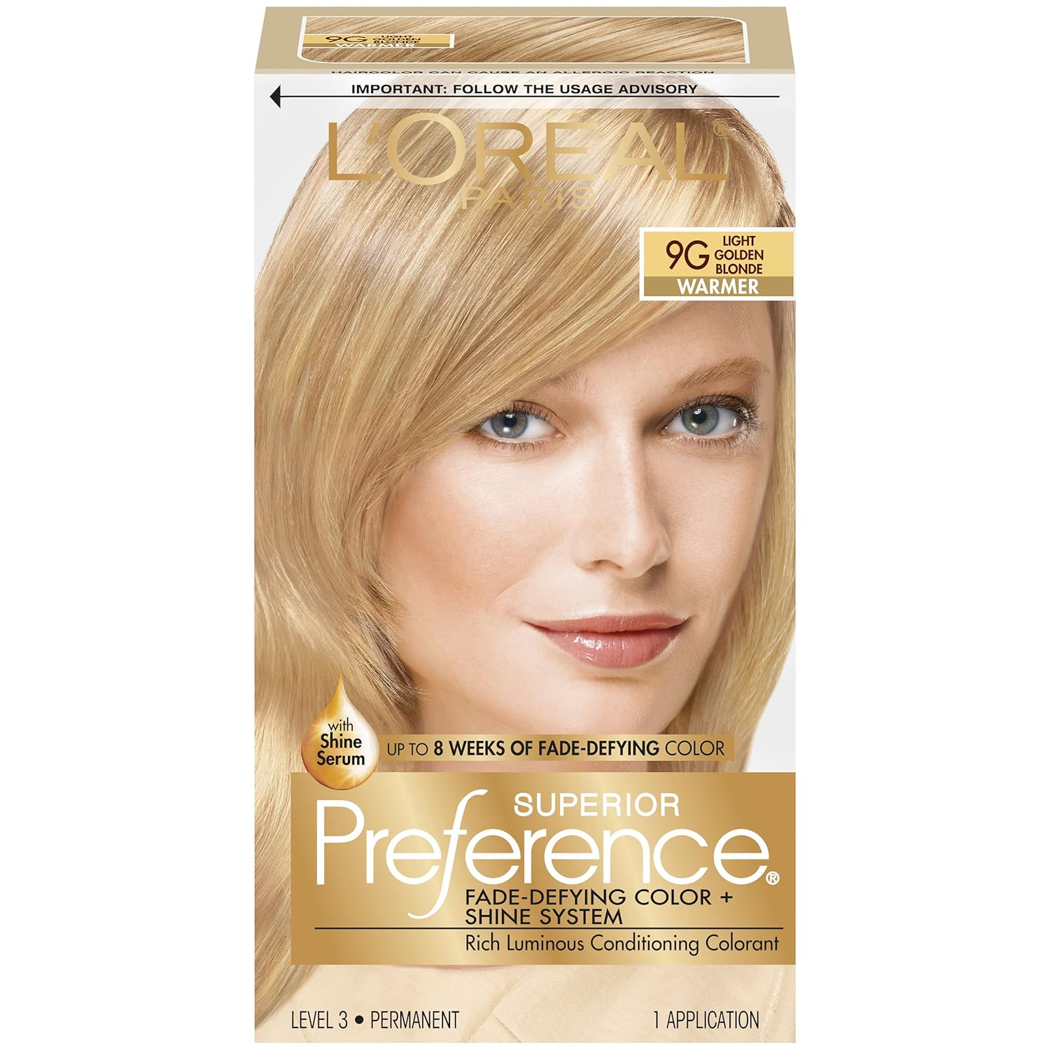 Buy LOreal Paris Superior Preference 9G Light Golden Blonde