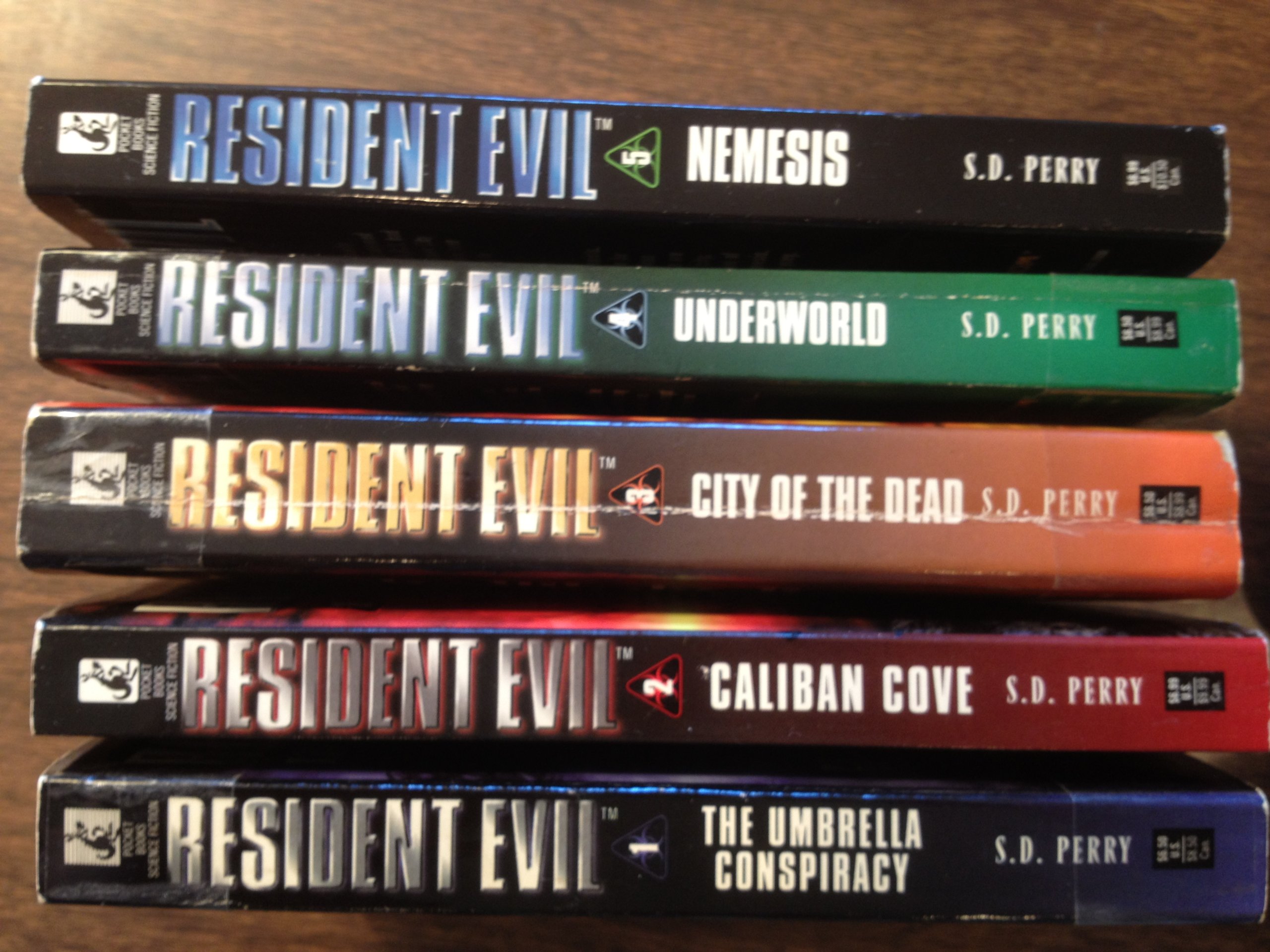 Resident Evil Book 1 One The Umbrella Conspiracy Book 2 Two