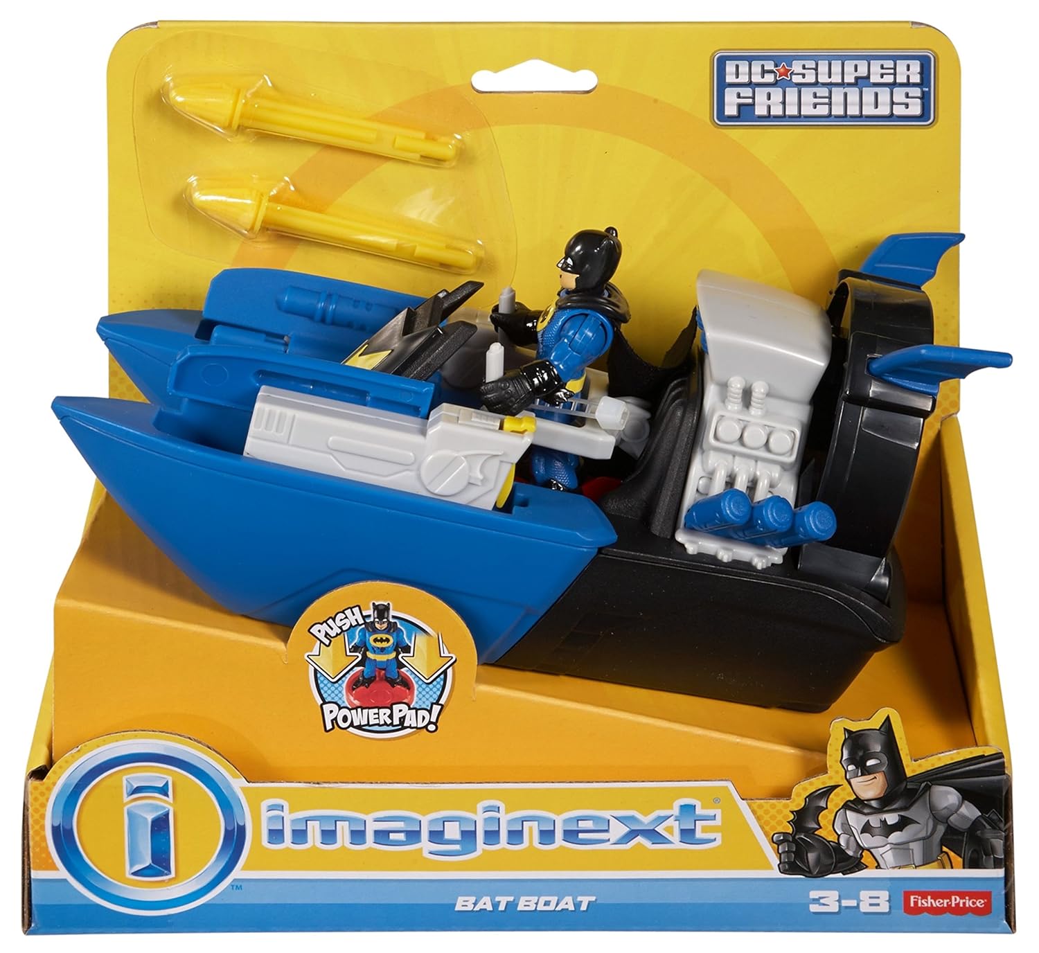imaginext bat boat