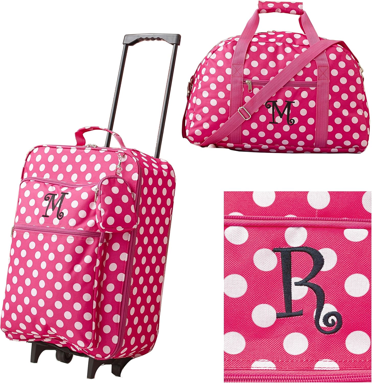 monogram suitcase