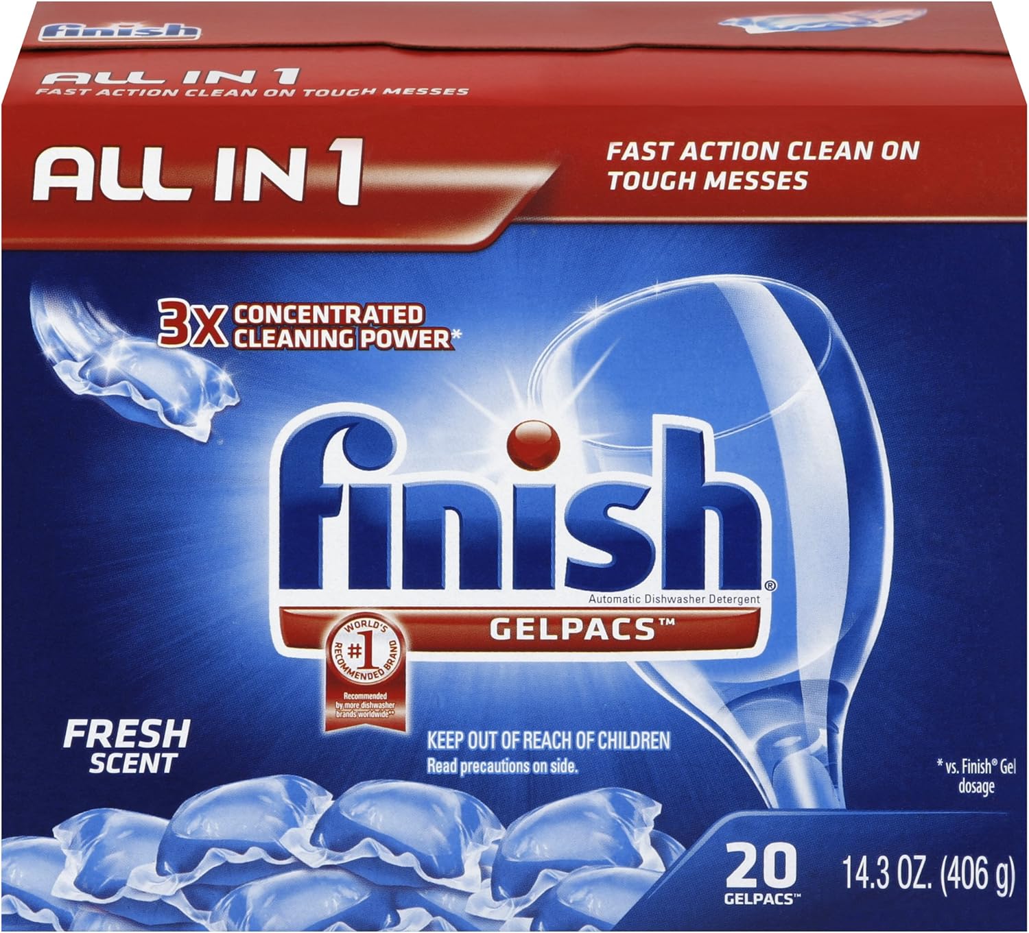 Best finish orange gel dishwasher pods