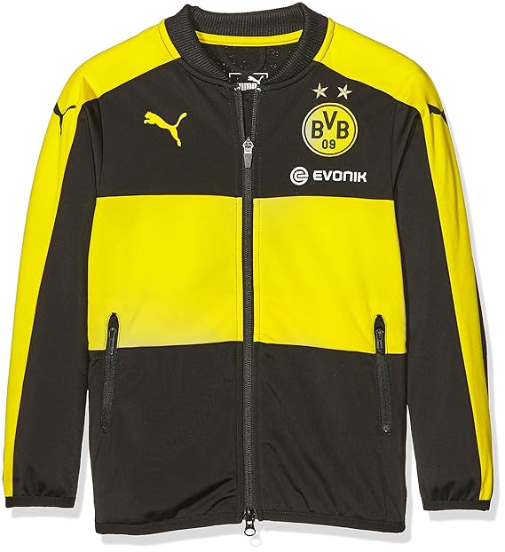 giacca puma bambino giallo