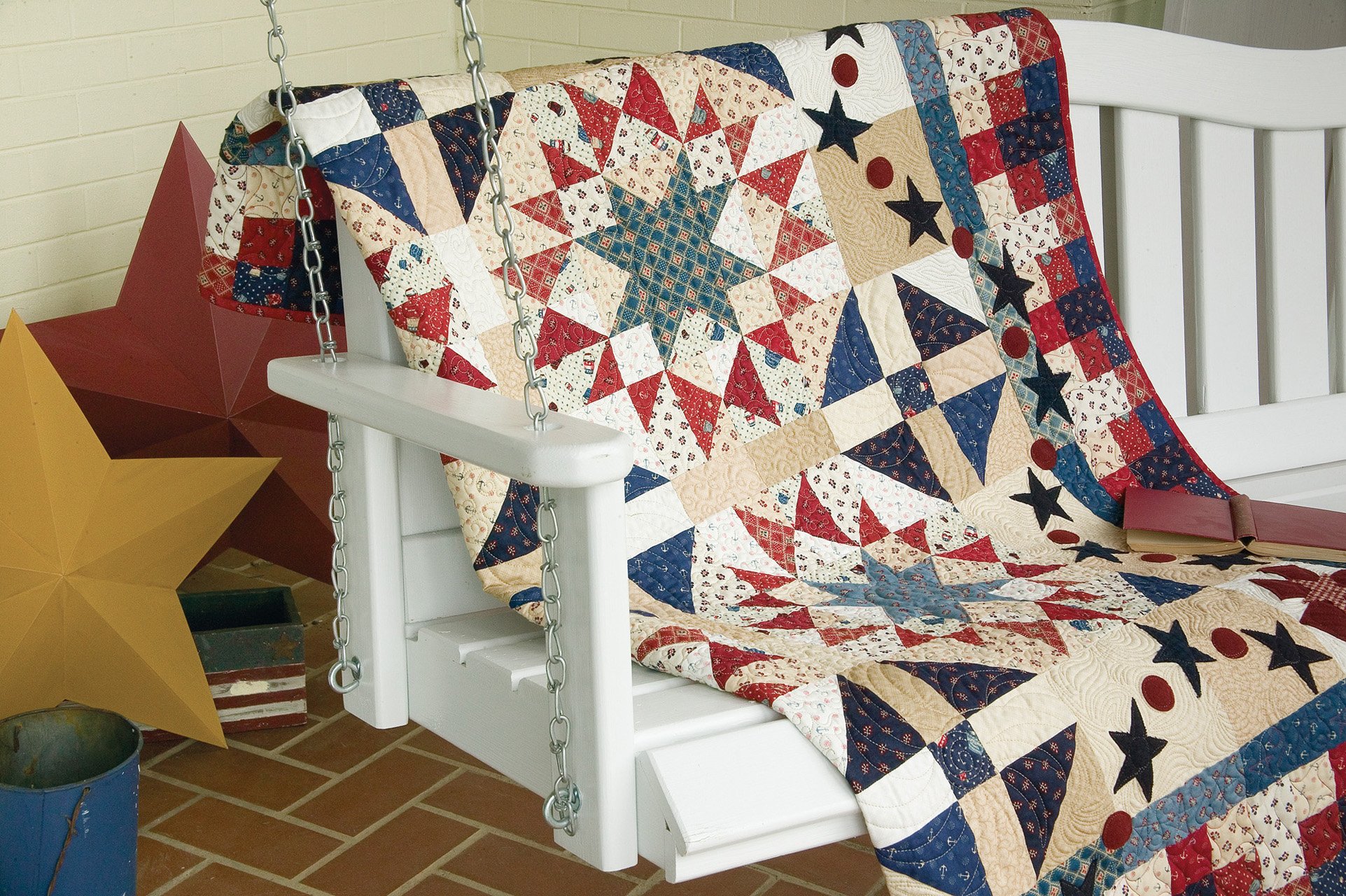 Red White And Sometimes Blue Classics From Mccall S Quilting
