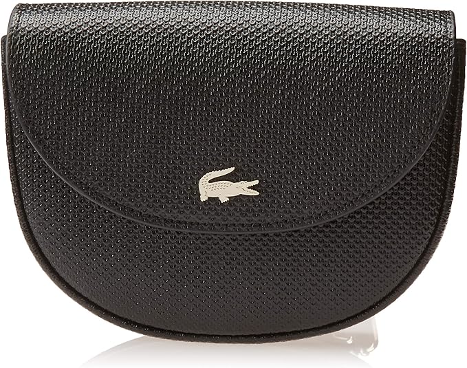 Amazon ラコステ レディース チャンタコ レザーウエスト ファニーパックバッグ Us サイズ One Size カラー ブラック Lacoste ラコステ ウエストバッグ