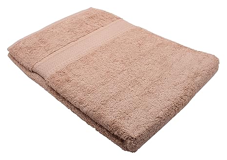 MAFATLAL Super Soft Coral Cotton bathTowel - Brown, Gents size