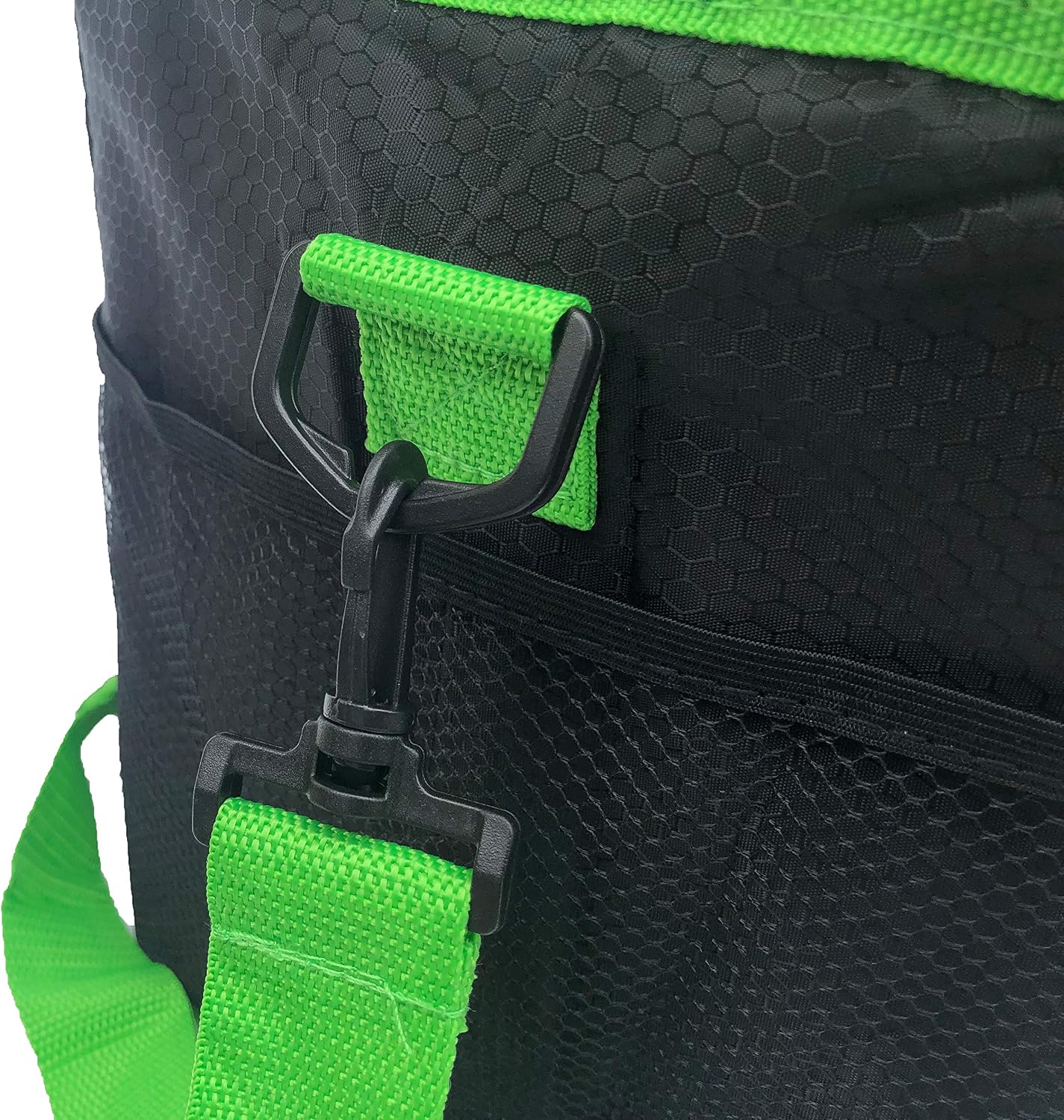 Insulated Bag for Hot or Cold Food, Green,Black, 38 x 28 x 30 cm - Image 4