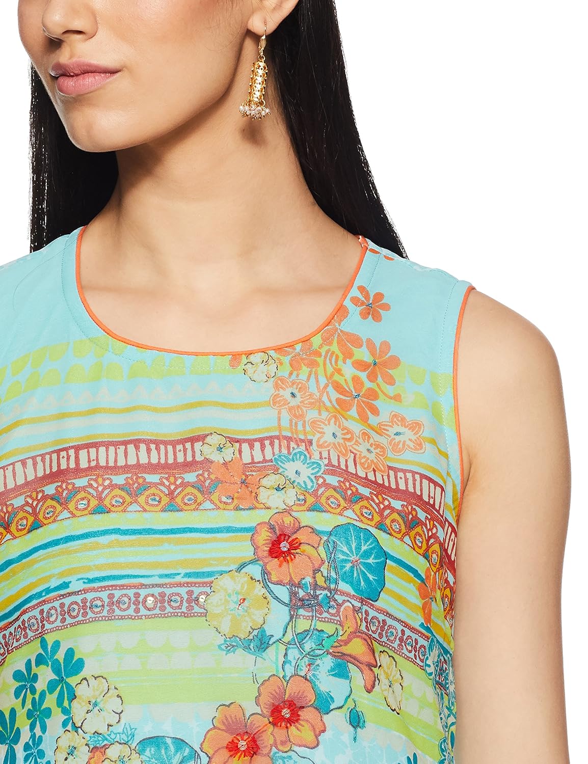 biba women's a-line kurta