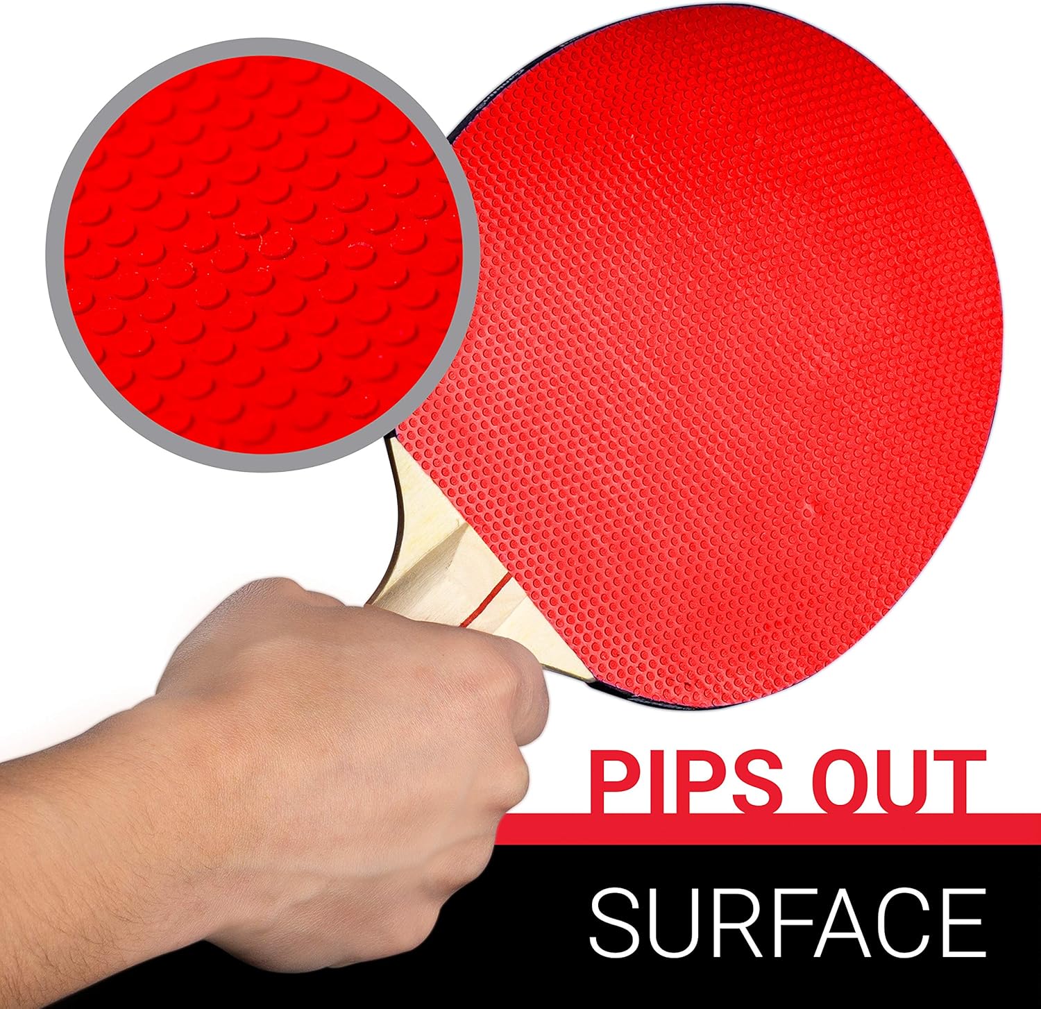 Franklin Sports 4 Player Table Tennis Paddle and Ball Set : Sports & Outdoors