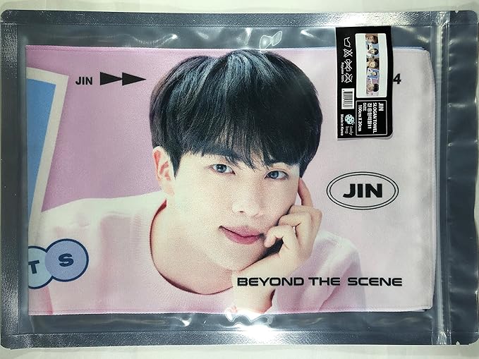 Amazon Jin ジン Bts 防弾少年団 グッズ スローガン タオル 応援タオル Slogan Towel Tradeplace K Pop 韓国製 アイドル 芸能人グッズ 通販