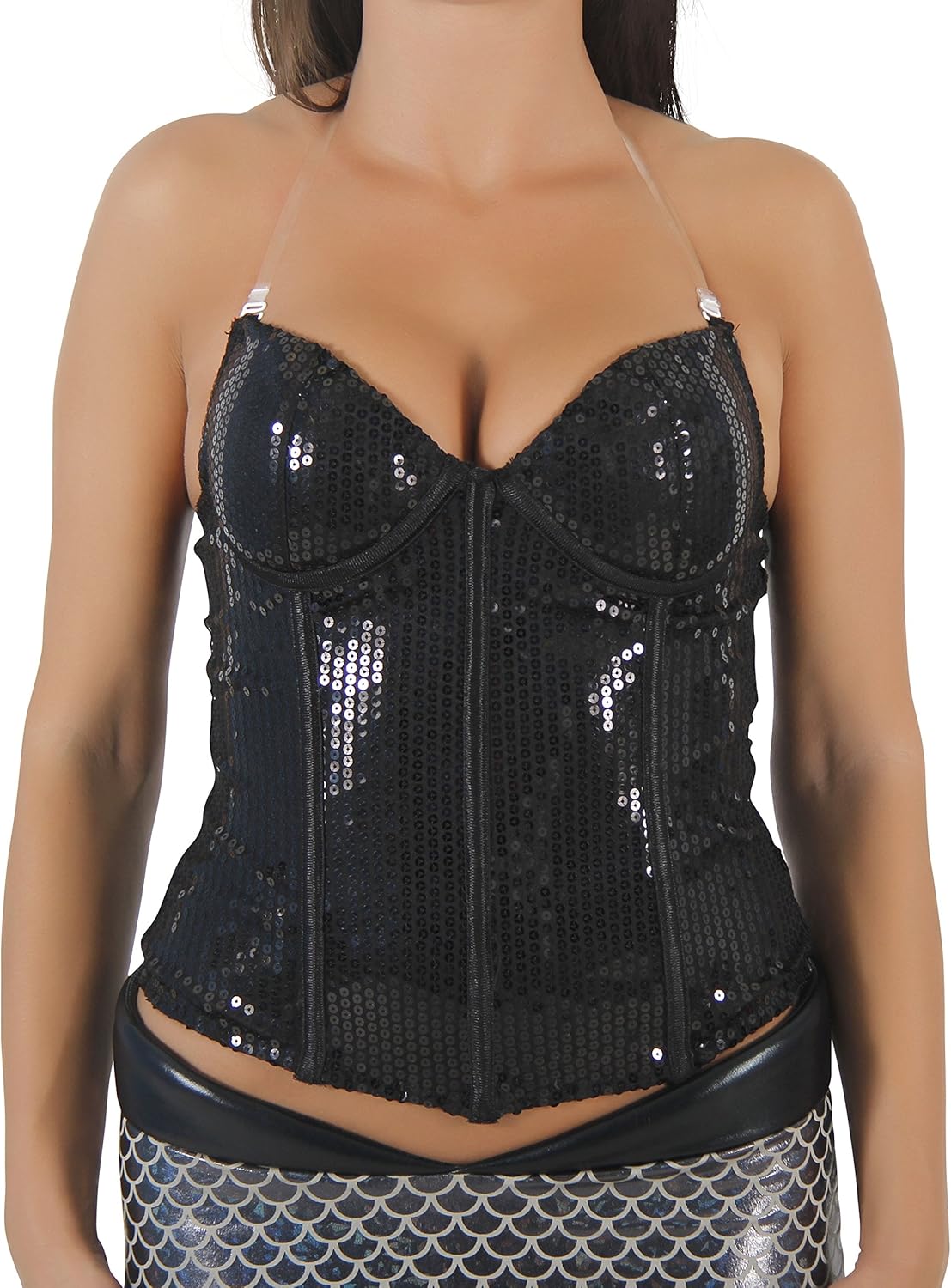 mermaid bustier top
