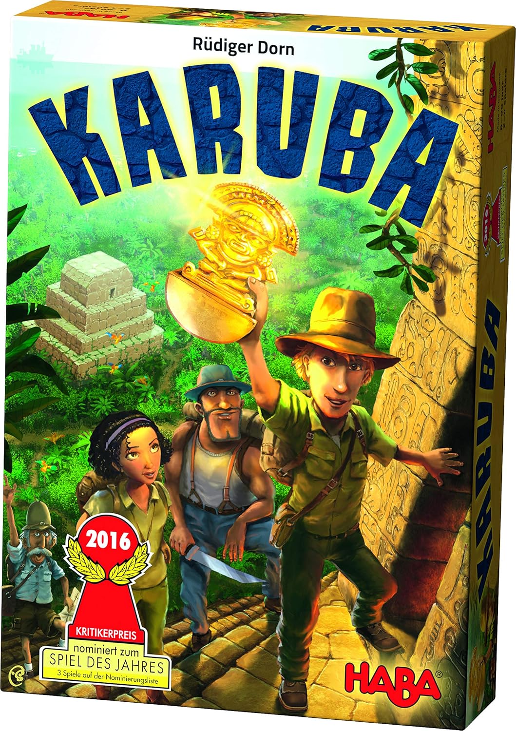 HABA- Karuba, Juego de Mesa, Multicolor (301895): Amazon.es ...