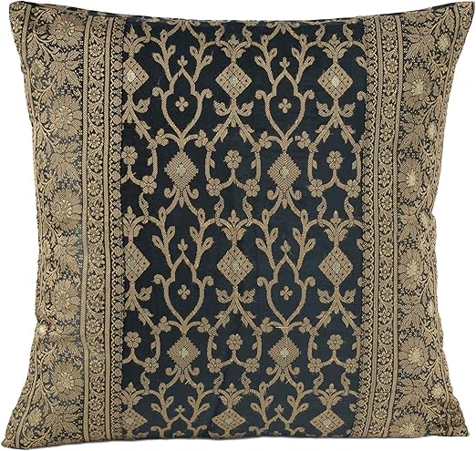 Amazon Com Worldcraft Indian Sari Decorative Pillow Cover