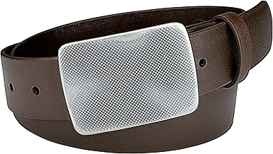 belt with detachable buckle