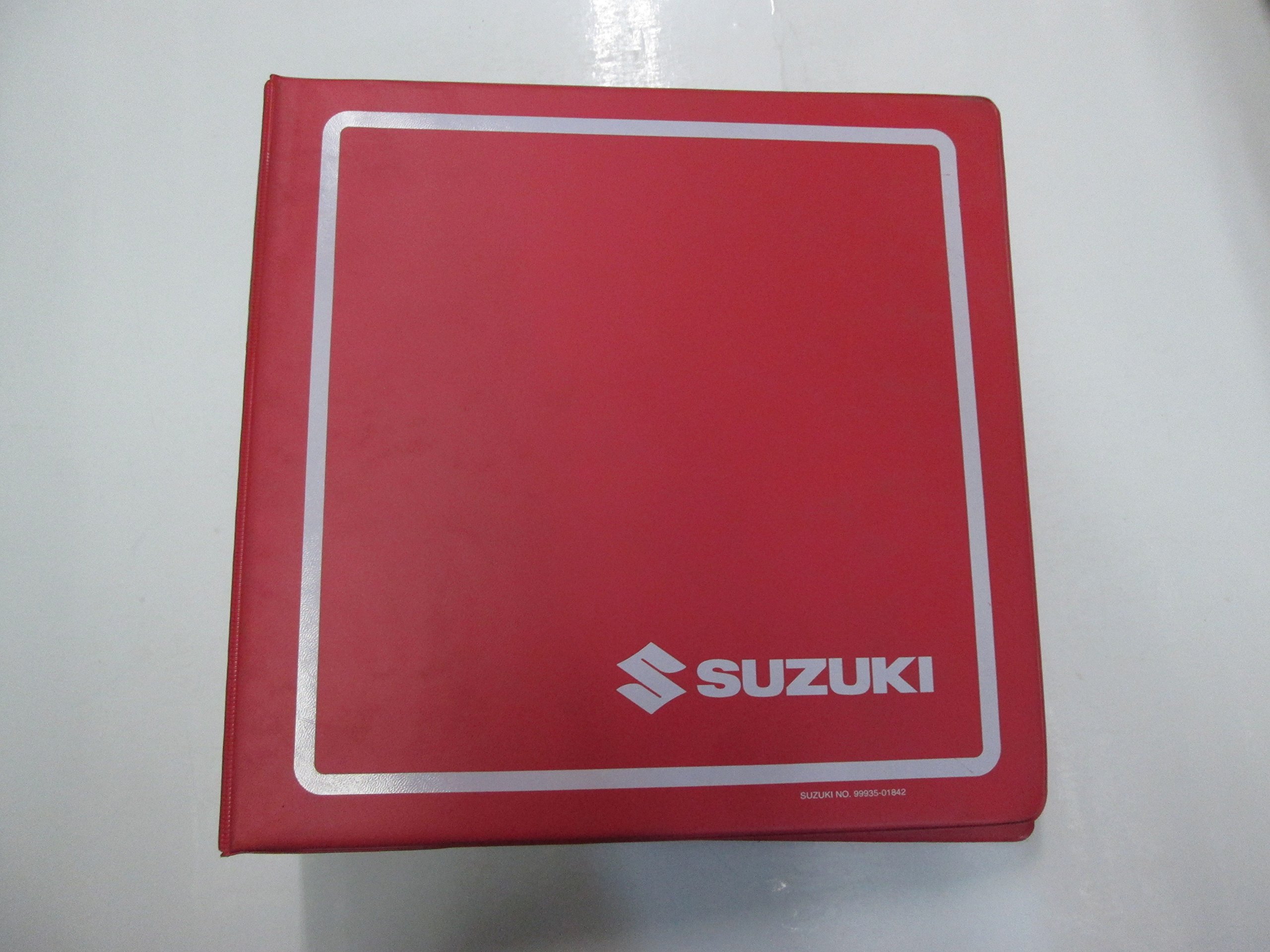 2006 Suzuki GSX-R750 Service Repair Manual BINDER MINOR WATER DAMAGE FACTORY  *** Ring-bound – 2005