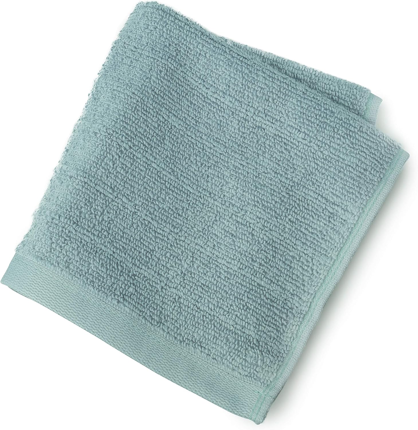 Welhome James 100% Cotton Textured Bath Towel Set of 6 (Mineral) - Super Absorbent - Soft & Luxurious Bathroom Towels - Quick Dry - 2 Bath - 2 Hand - 2 Wash Towels: Home & Kitchen