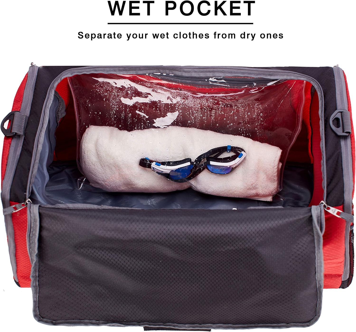 Venture Pal 24 Large Packable Sports Gym Bag with Wet Pocket & Shoes