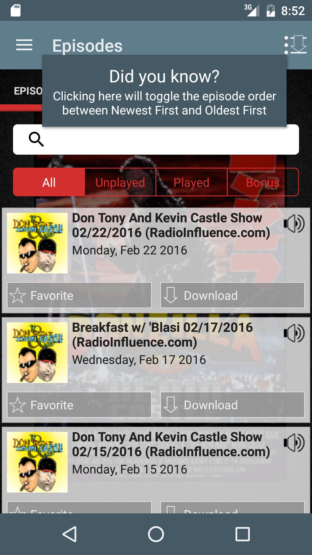 Don Tony and Kevin Castle Show - Thumbnail 2