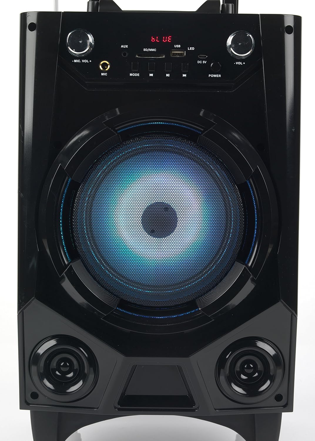 tailgate speaker with microphone