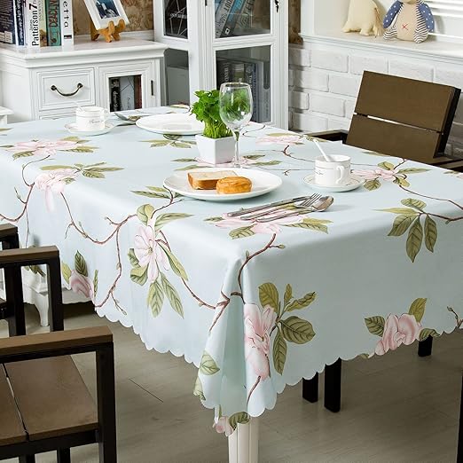 Amazon Com Ostepdecor Floral Tablecloth 60 X 84 Inch Rectangle