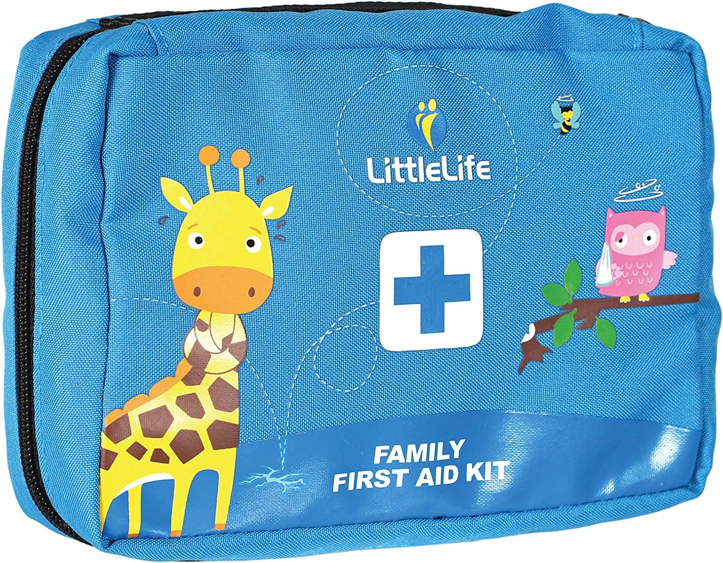 LittleLife Family First Aid Kit with CE Certified Contents, Ideal for Home and Family Holidays to Treat Common Injuries - Image 3