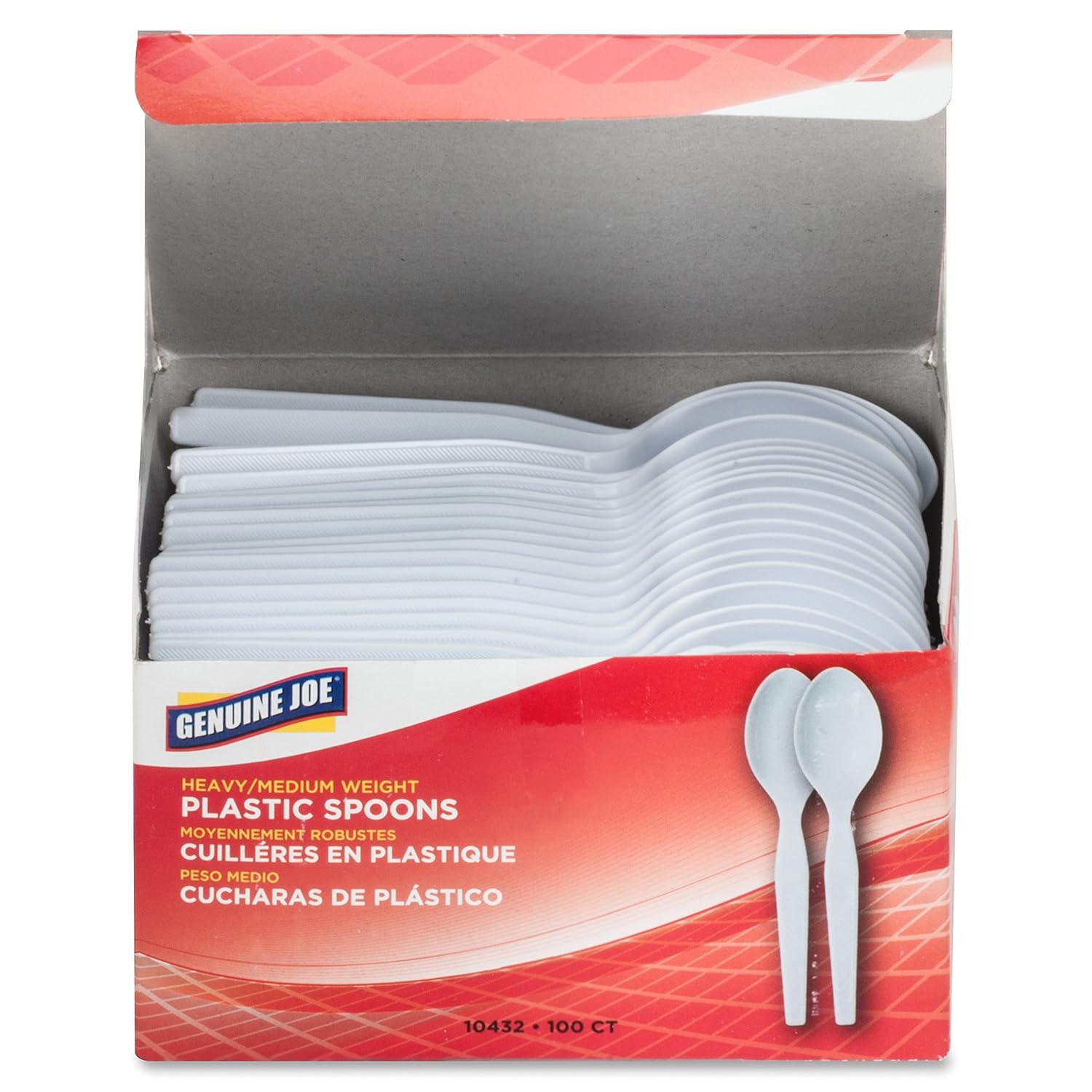 Genuine Joe Heavyweight Disposable Spoons: Industrial & Scientific