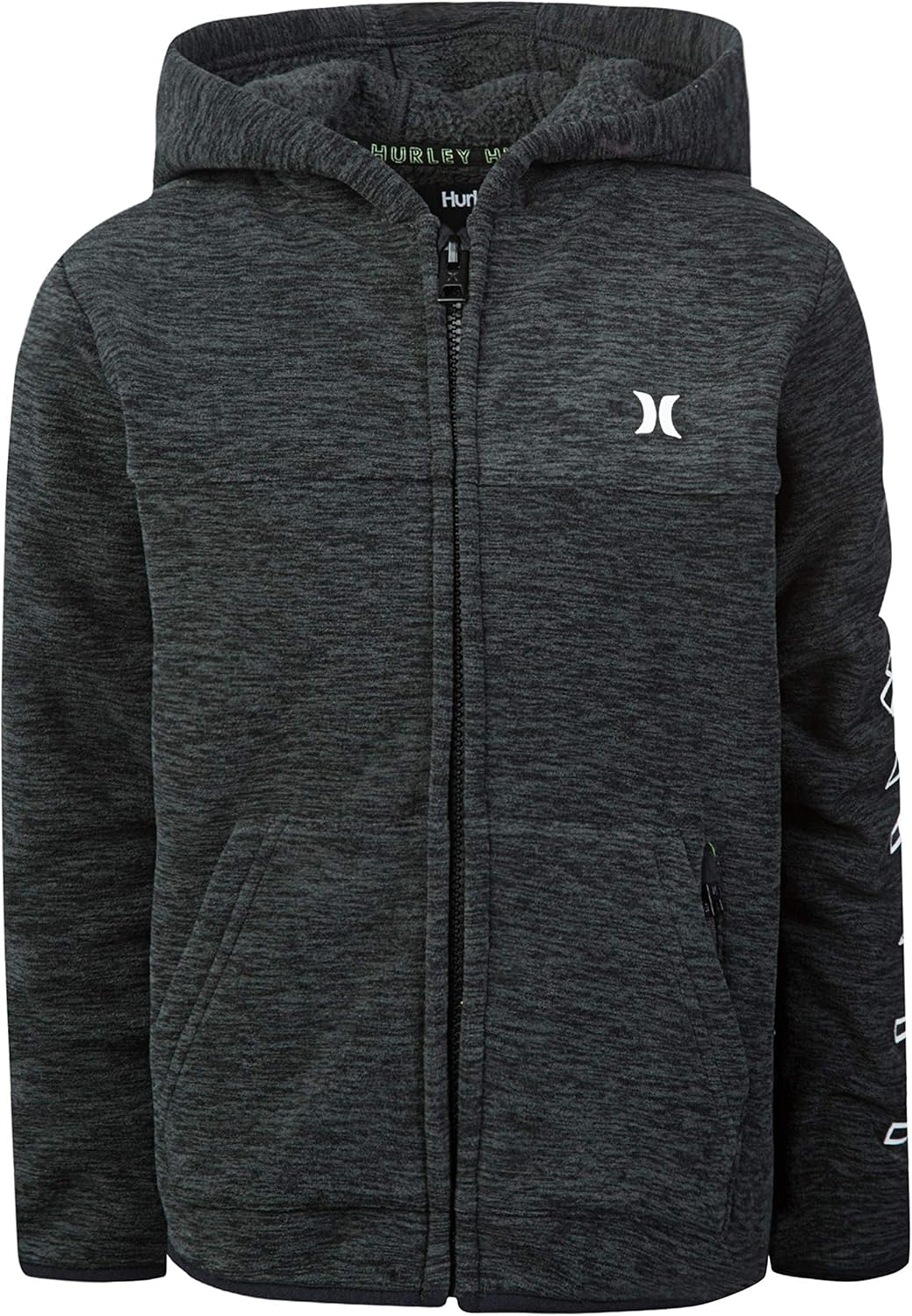 Hurley Boys' Full Zip Sweatshirt: Clothing