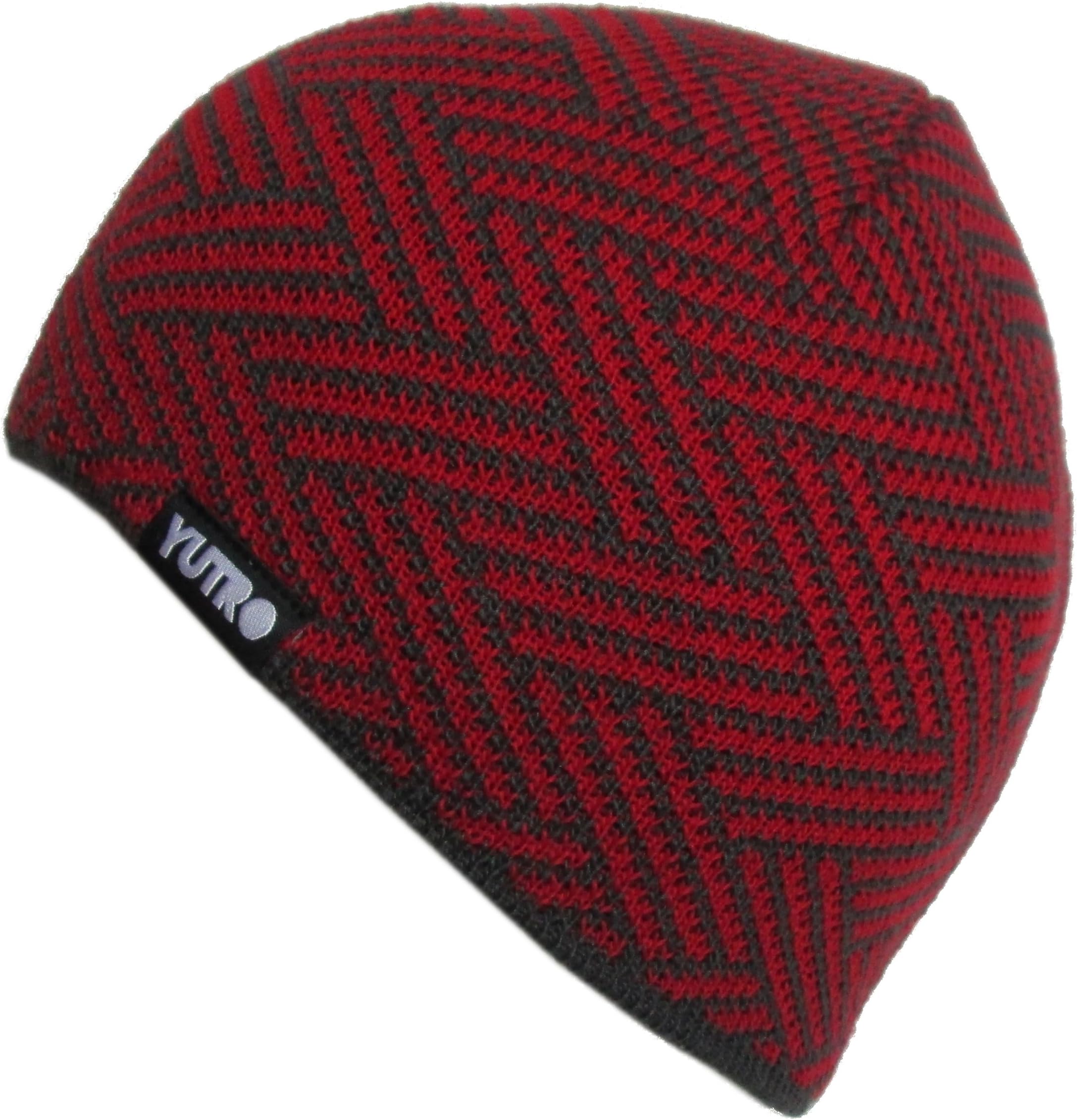 YUTRO Fashion Wool Knitted Fleece Lined Ski Beanie with No Wind Insulation