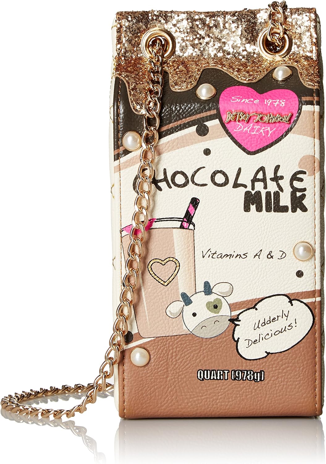 betsey johnson milk carton bag