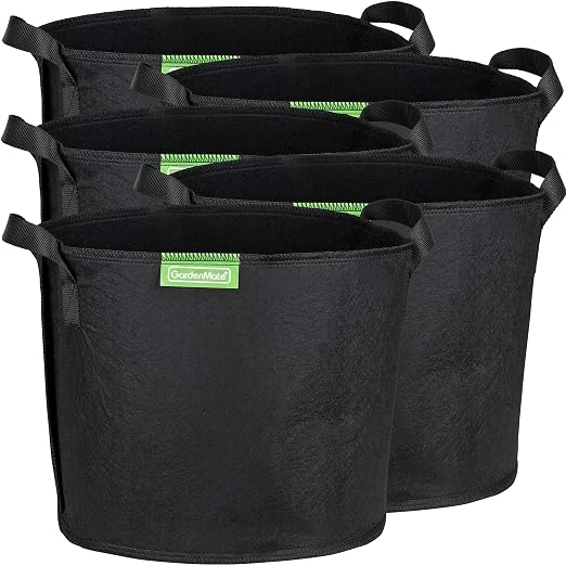 GardenMate® 5X 20l Sacos para Plantas de Malla geotextil ...