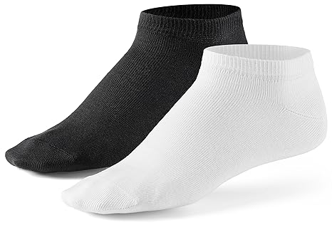 10 Paar Sneaker Socken von Mat & Vic's | Cotton classic schwarz weiß jeans blau grau grün rot rosa pink lila braun beige bunt