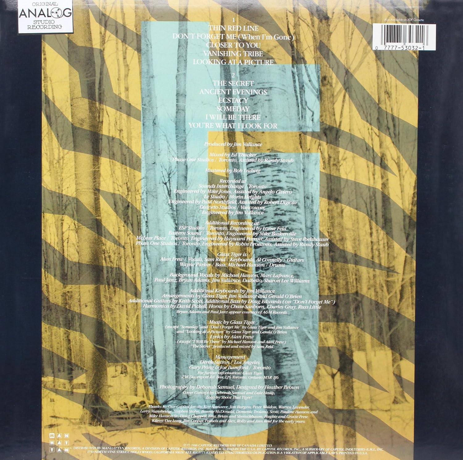 Thin Red Line Vinyl Glass Tiger Amazon Ca Music I ask you why, i hear you cry,cause your still waiting for me. thin red line vinyl