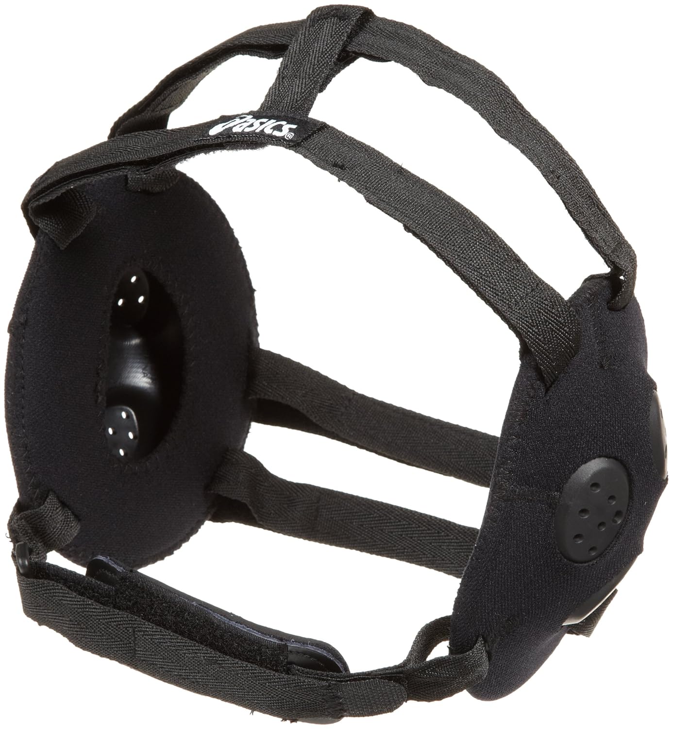 ASICS Gel Headgear, Black, One Size Wrestling Head Gear