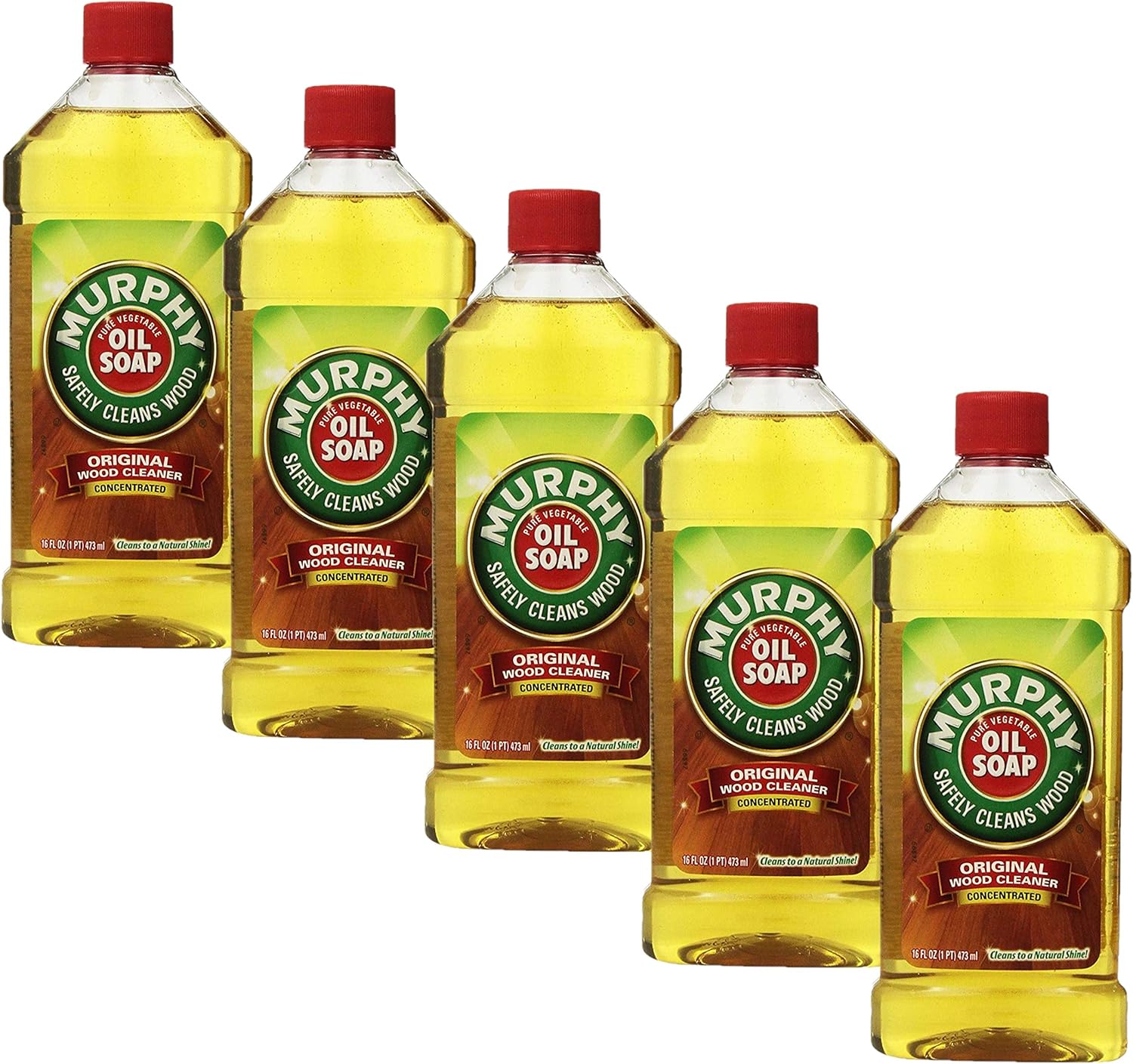 Murphy Oil Soap, Original Formula 16 fl oz (473 ml) Pack of 5 Health & Personal Care