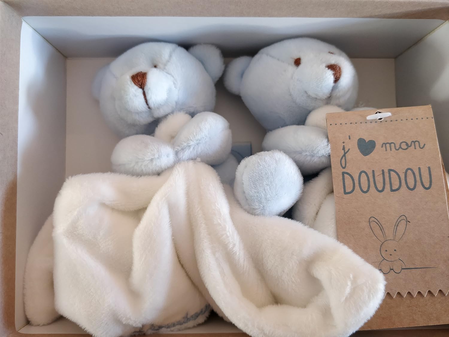 doudou et compagnie bear comforter